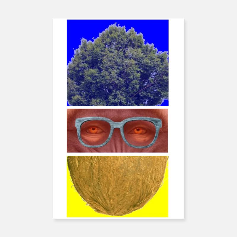 BABOON Poster 8" x 12" (20x30 cm)