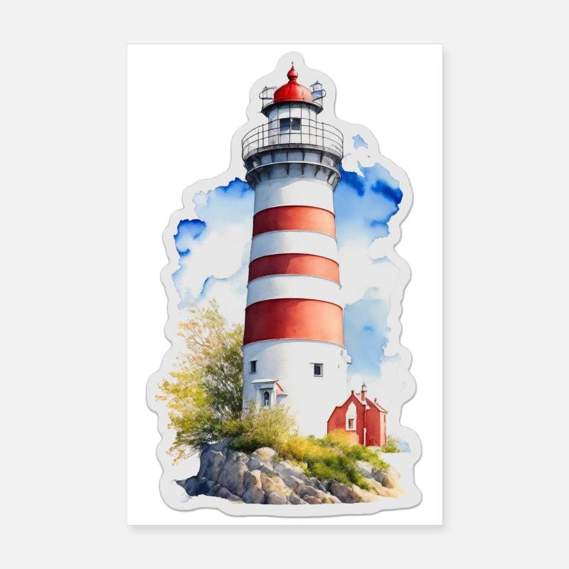 Phare Poster 20 x 30 cm
