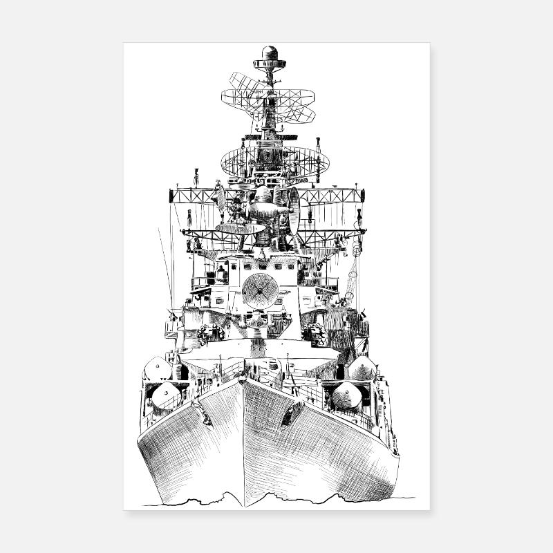 Schiff  Poster 20x30 cm
