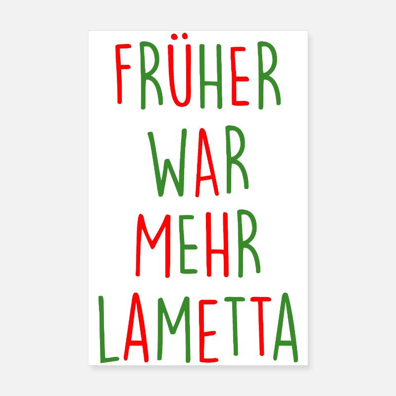 Tinsel Poster 8" x 12" (20x30 cm)
