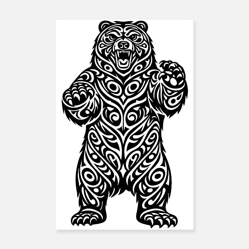 Big Bear Poster 20 x 30 cm