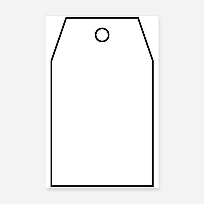 Geschenkanhänger Poster 20x30 cm