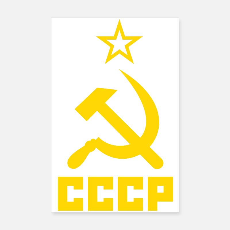 Ussr Poster 8" x 12" (20x30 cm)