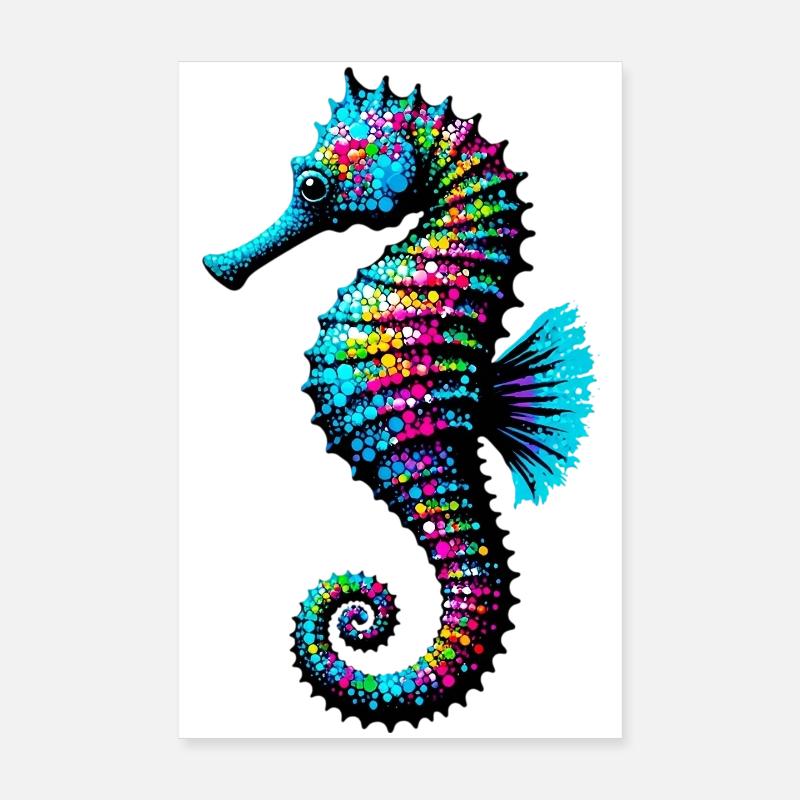 Hippocampe Poster 20 x 30 cm