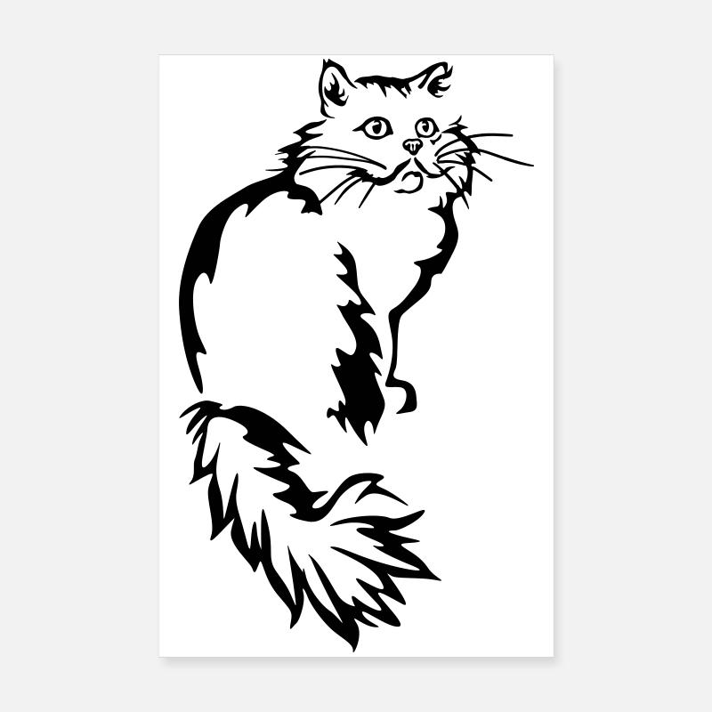 Persian - Persian Cat Poster 8" x 12" (20x30 cm)