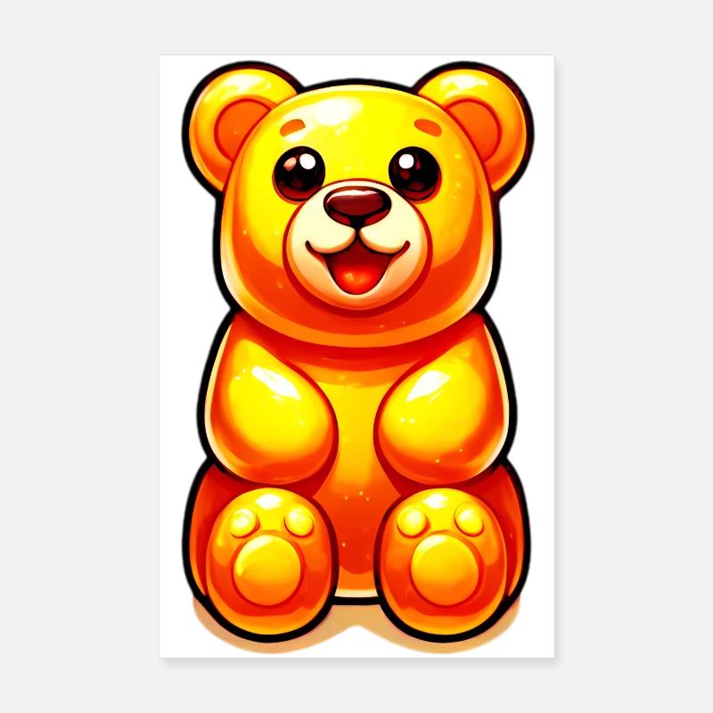 Teddybär Poster 20x30 cm