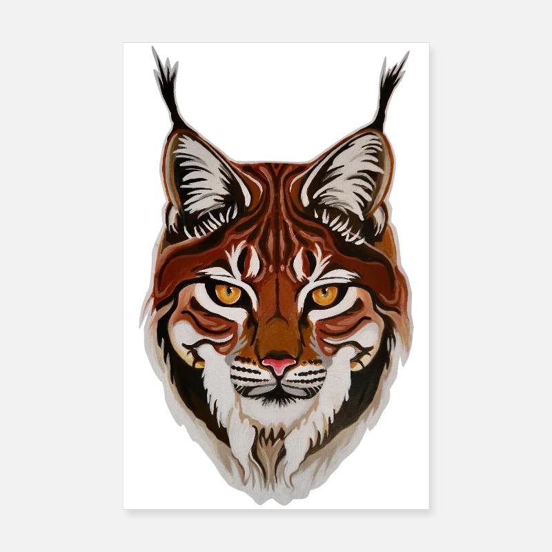 Lynx - Europe's largest big cat Poster 8" x 12" (20x30 cm)