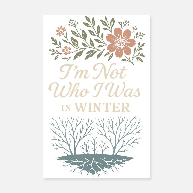 Mindful Growth, Spring Renewal, Poster 8" x 12" (20x30 cm)