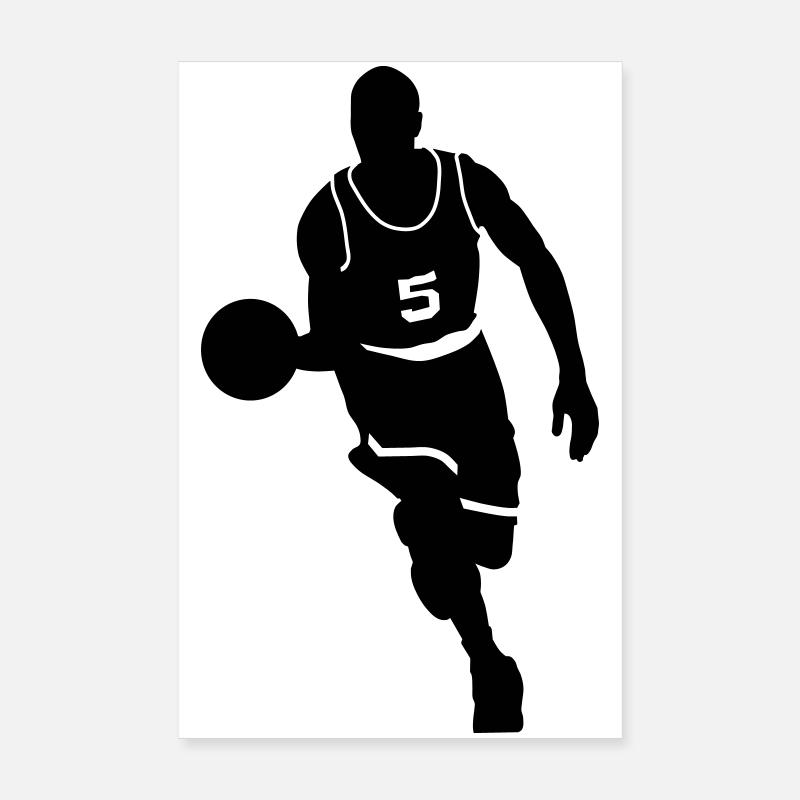 Basket-ball Poster 20 x 30 cm
