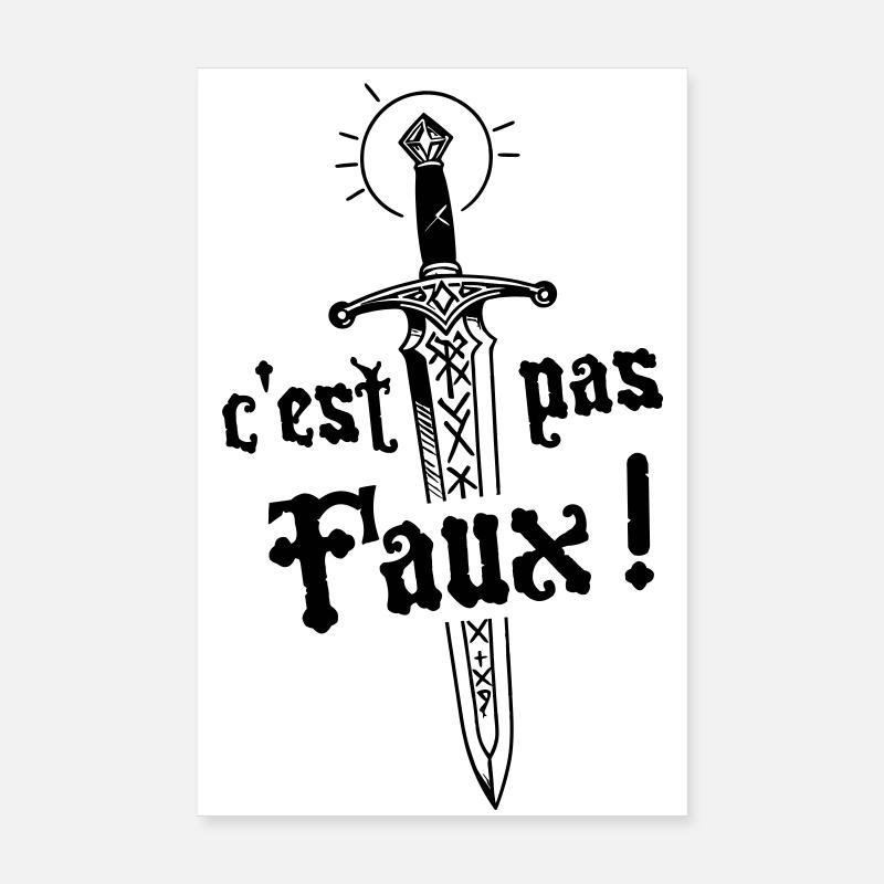 It's not wrong! Legend of Camelot Poster 8" x 12" (20x30 cm)