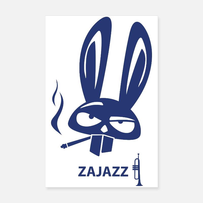 ZAJAZZ Poster 8" x 12" (20x30 cm)