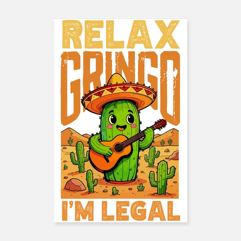 Mexico Pride & Home Mexican Mexico Flag Poster 8" x 12" (20x30 cm)