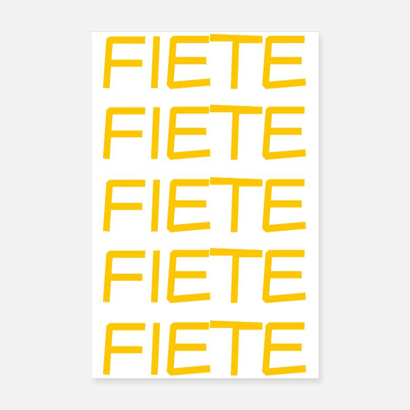 Junge Fiete Poster 20x30 cm
