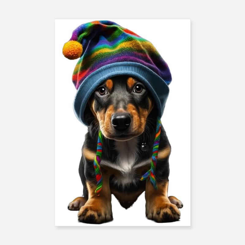 Pup élégant Poster 20 x 30 cm