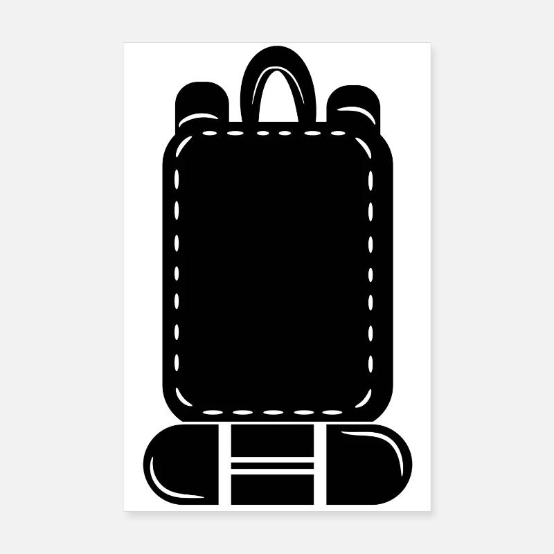 Déclaration de randonnée pédestre Poster 20 x 30 cm