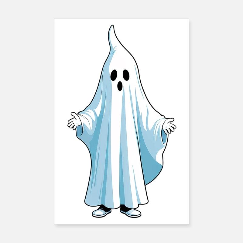 Halloween Geist Poster 20x30 cm