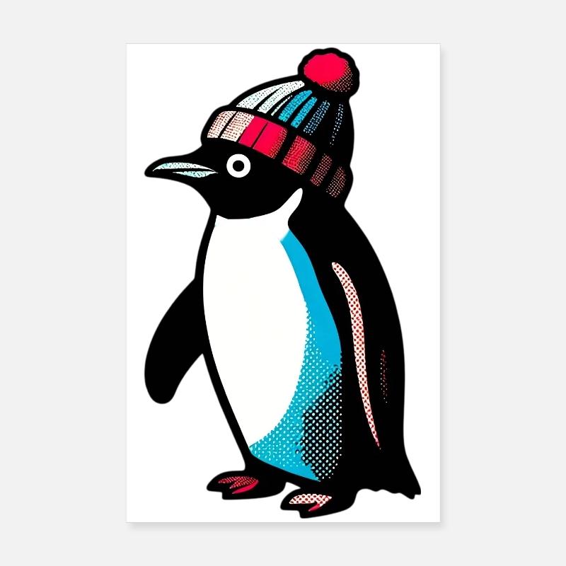 Pinguin Poster 20x30 cm