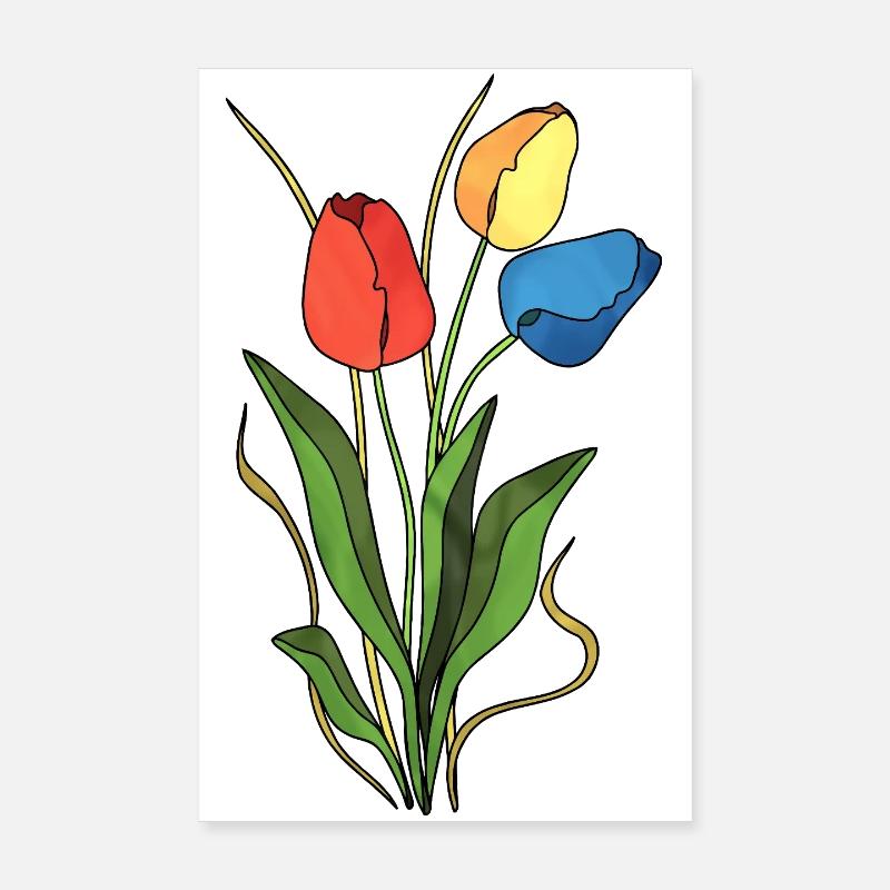 Fleur Poster 20 x 30 cm