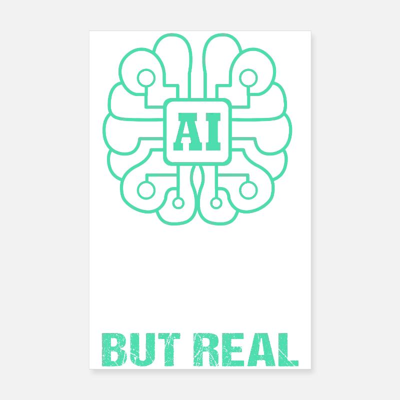 Künstliche Intelligenz GPT Poster 20x30 cm