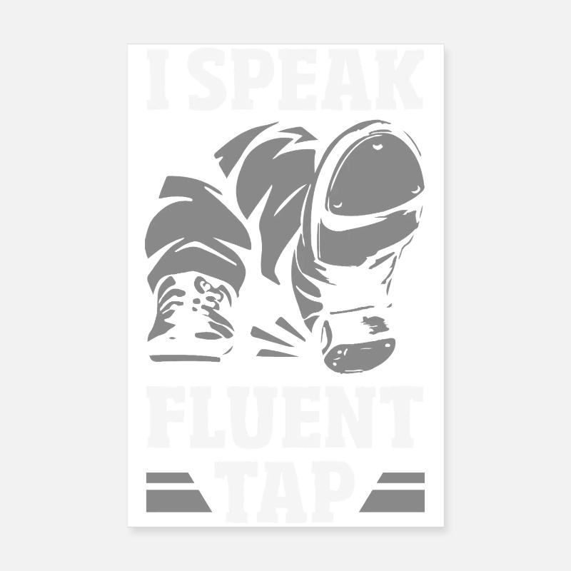 Stepptänzer, Steppschuhe, Tap Dance Poster 20x30 cm