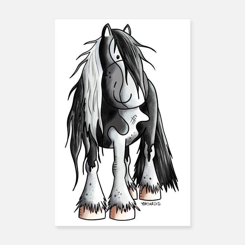 Cute Irish Tinker Poster 20 x 30 cm