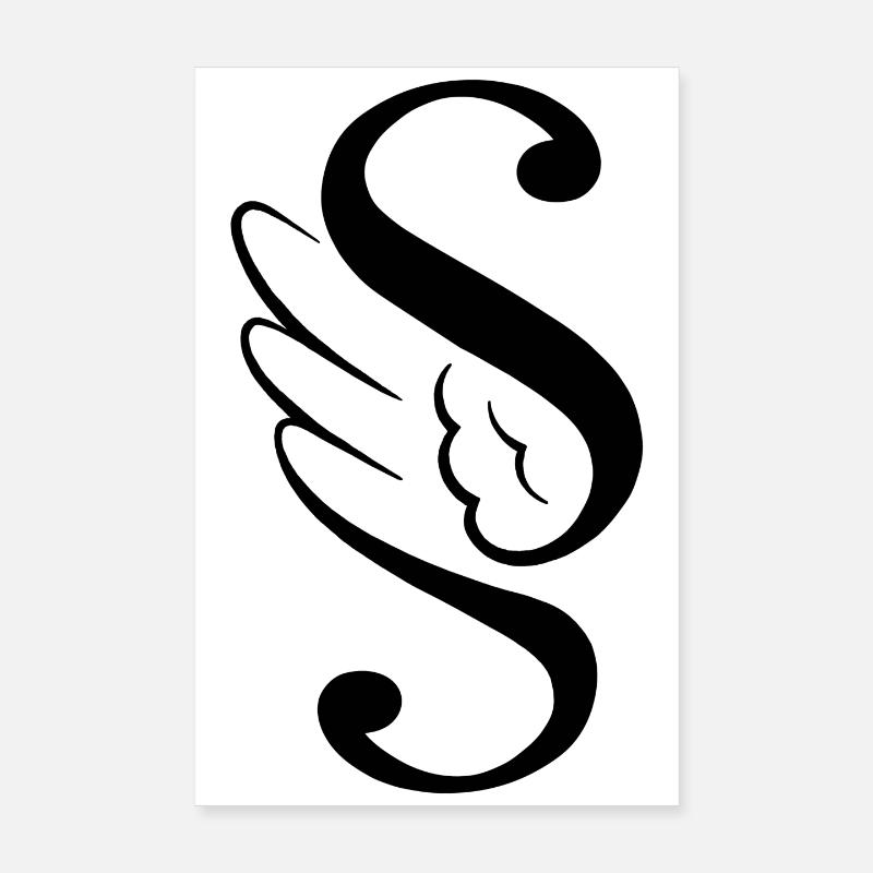 Paragraph Paragraph Wing Wings Poster 8" x 12" (20x30 cm)