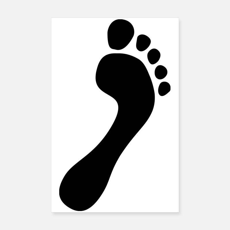 Natural Runners Barefoot Surface 2023 Poster 8" x 12" (20x30 cm)