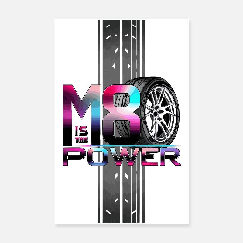 Puissance M8 Poster 20 x 30 cm