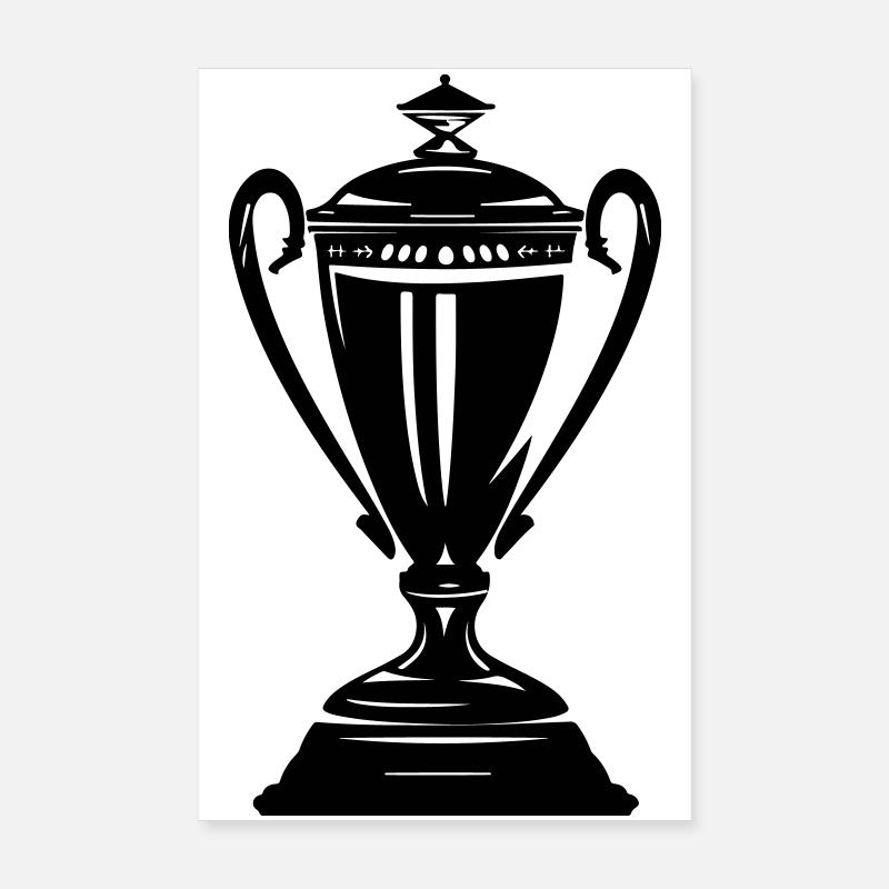 Coupe du Trophée de la Victoire Poster 20 x 30 cm