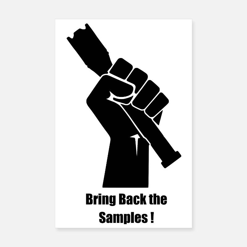 Bring Back the Samples Poster 8" x 12" (20x30 cm)