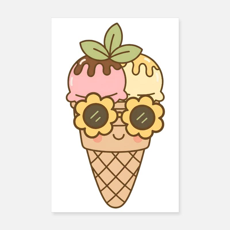 Glace Poster 20 x 30 cm