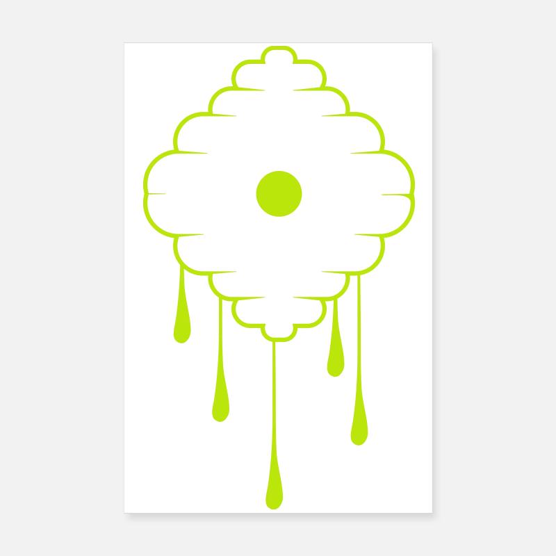 Bee Nest Poster 8" x 12" (20x30 cm)