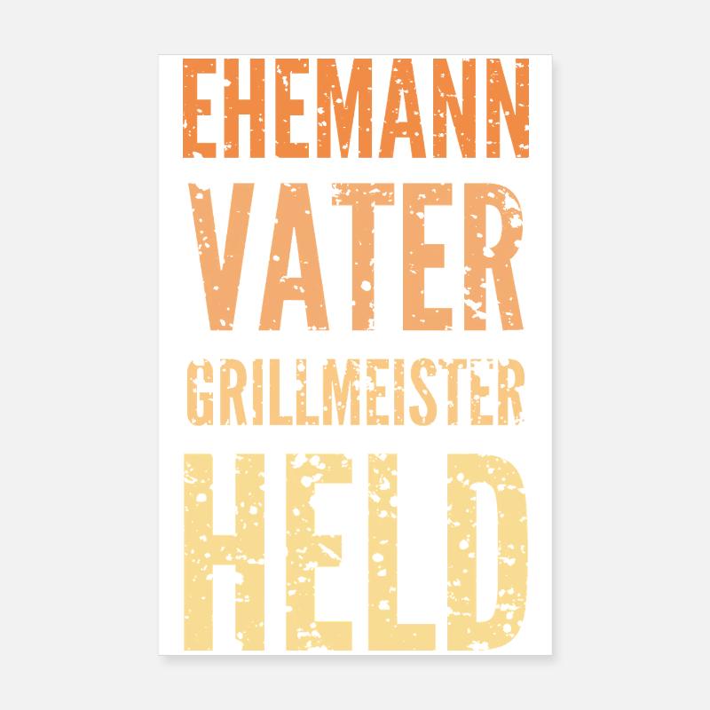 Mari Grill Master Hero Poster 20 x 30 cm