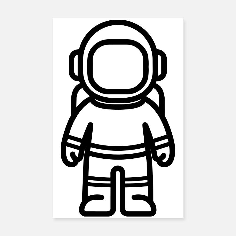 Astronaut Poster 20x30 cm