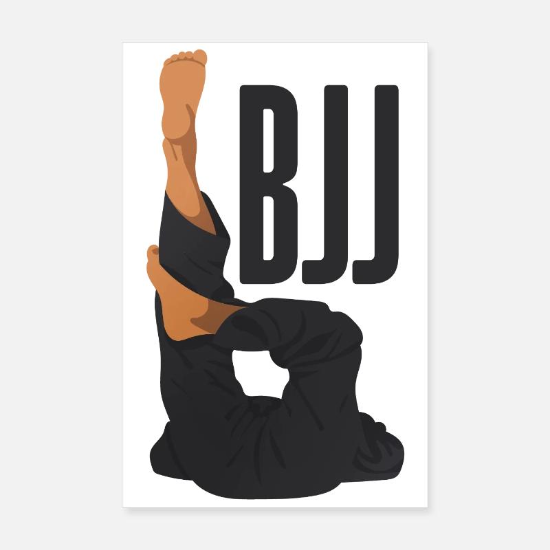 Techniques de BJJ : Triangle Poster 20 x 30 cm