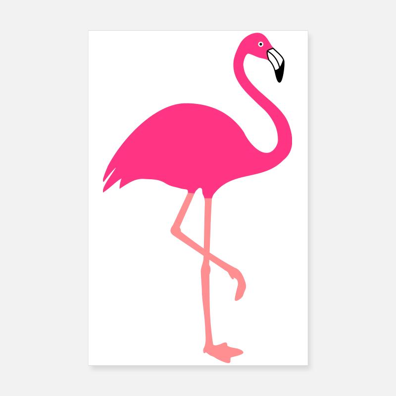 Flamingo - tierisches Design Poster 20x30 cm