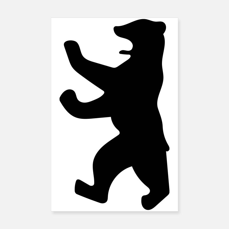 Berliner Bär Poster 20x30 cm