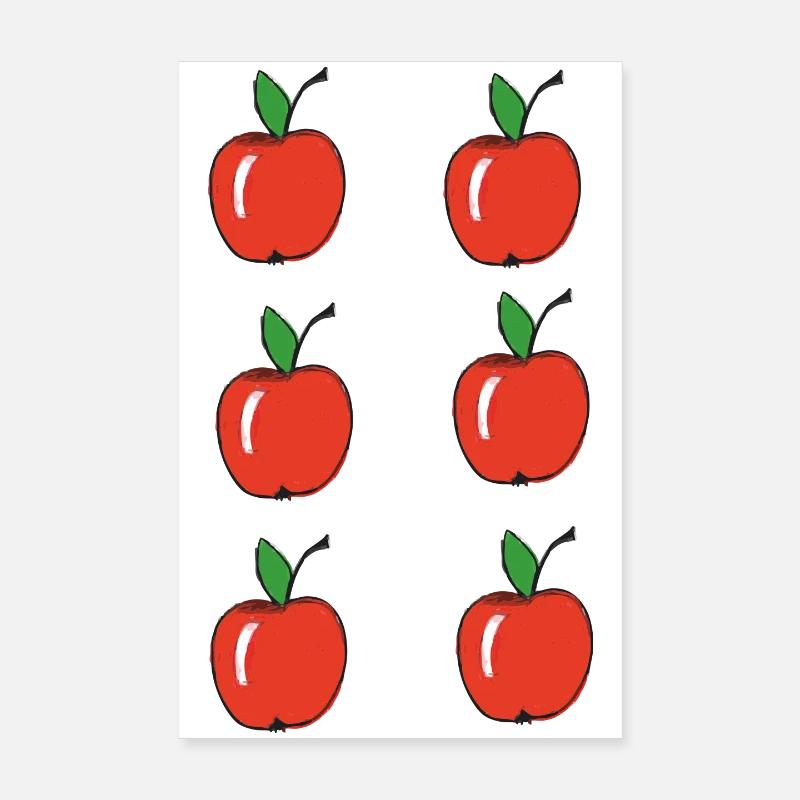pommes d’apple Poster 20 x 30 cm