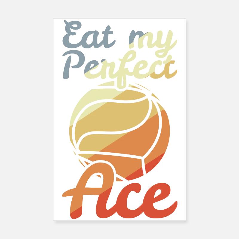 Volleyball Joke Poster 8" x 12" (20x30 cm)