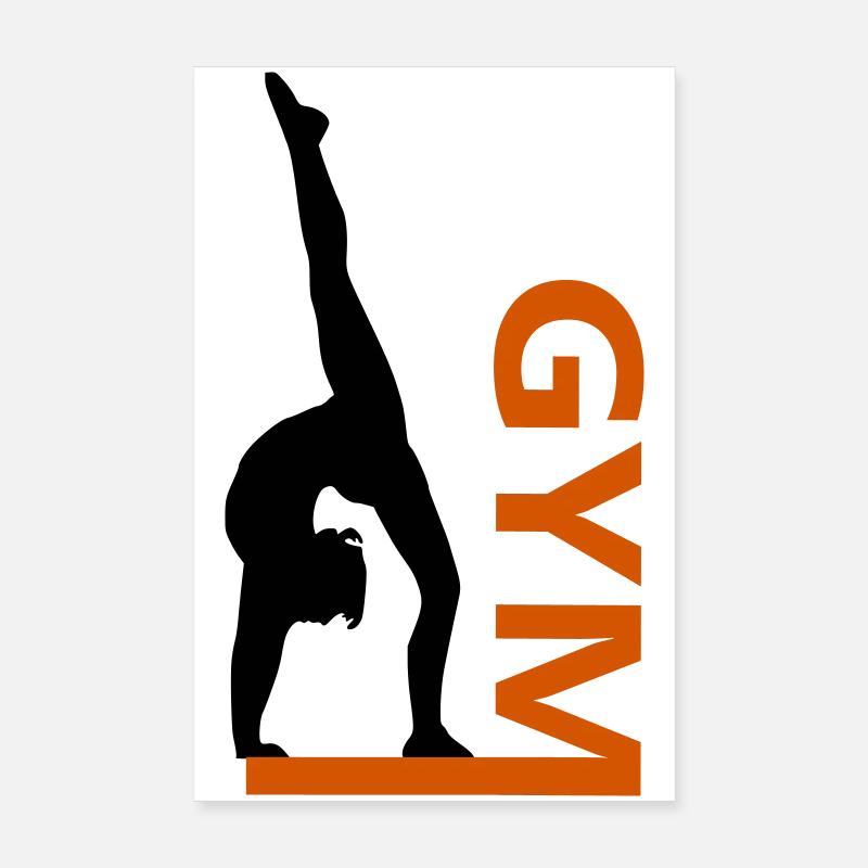 Gymnastique Poster 20 x 30 cm