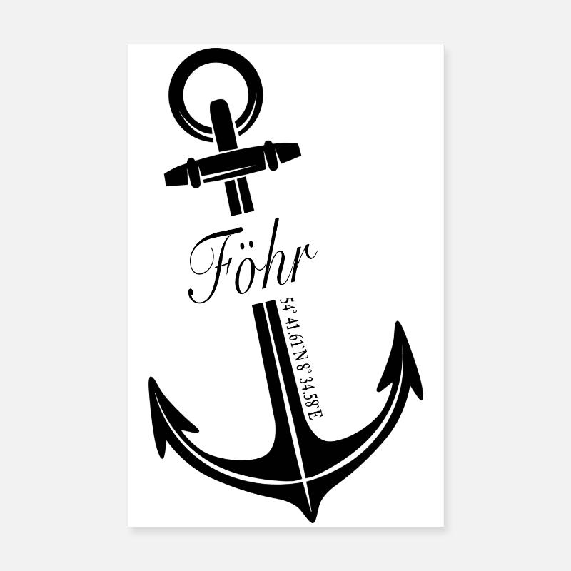 Föhr Poster 20x30 cm