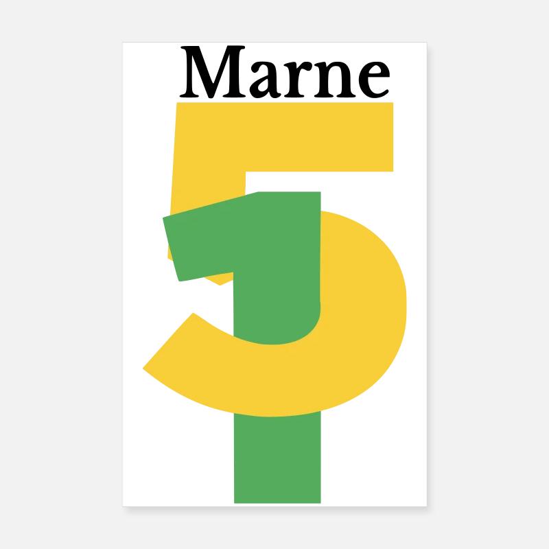 Marne Poster 20 x 30 cm
