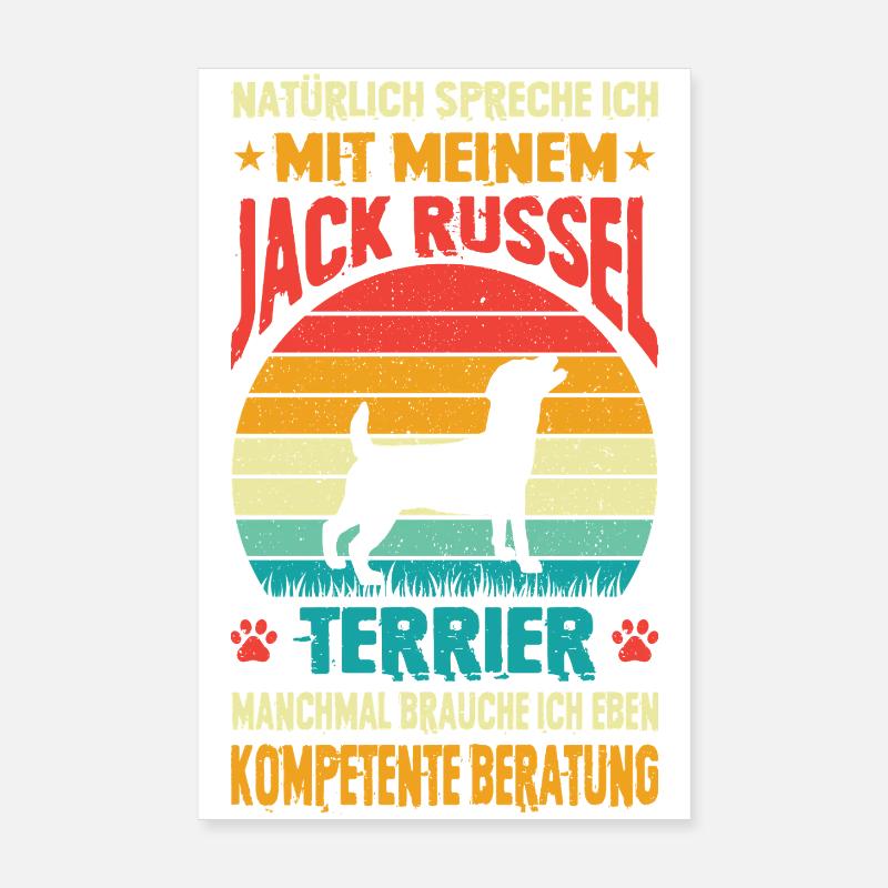 Gassi Outfits Hunde Herrchen Hundehalter Hund Poster 20x30 cm