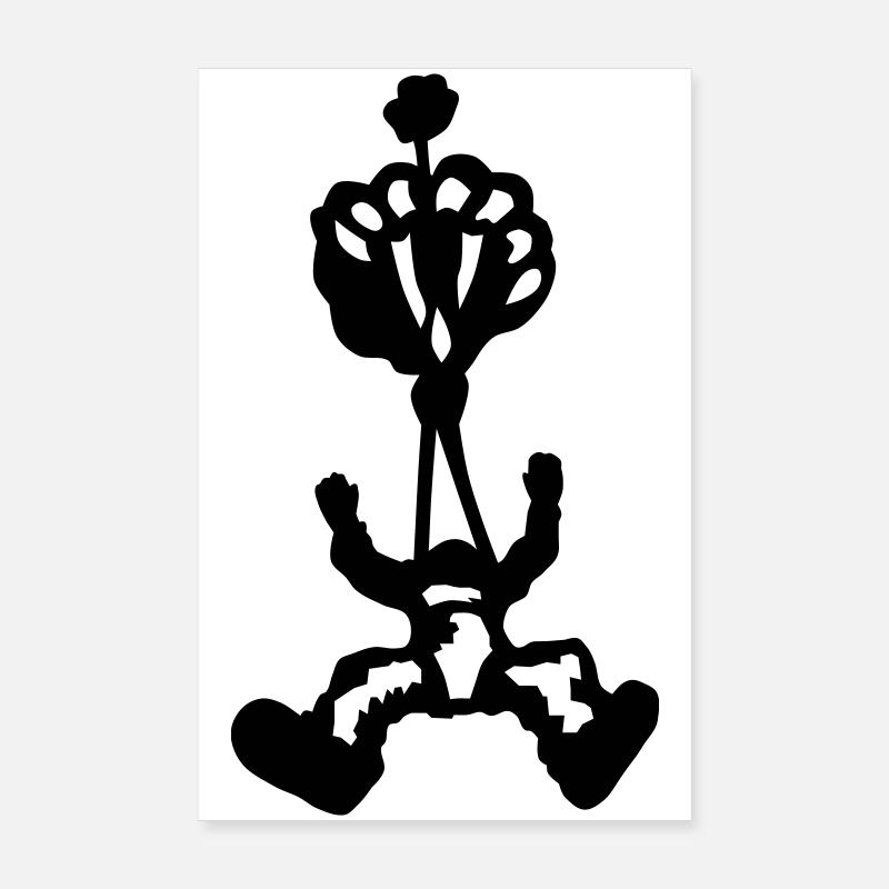 parachutist Poster 8" x 12" (20x30 cm)