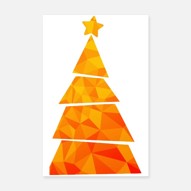 Sapin de Noël - Weihnachtsbaum - Weihnachten Poster 20 x 30 cm