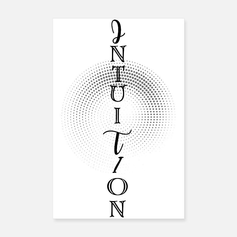 INTUITION – Votre boussole intérieure Poster 20 x 30 cm
