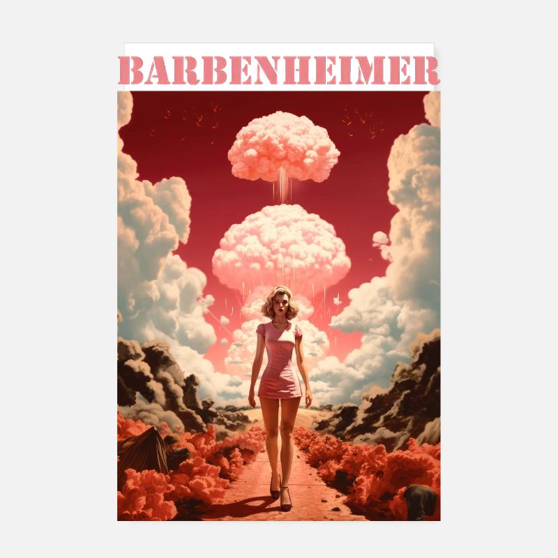 BARBENHEIMER Poster 8" x 12" (20x30 cm)