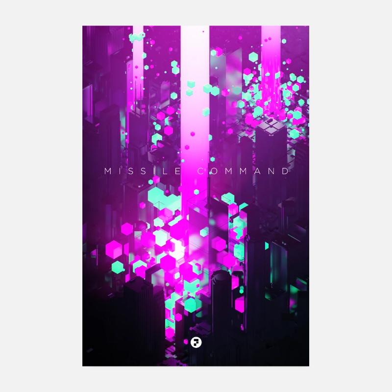 Missile Befehl Poster 20x30 cm