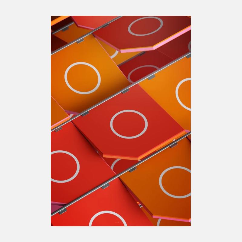FLIP2 - Poster 20x30 cm - Weiß