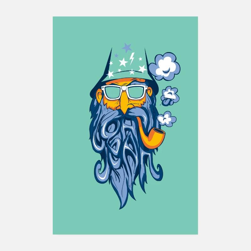 Oh yeah poster Poster 8" x 12" (20x30 cm)